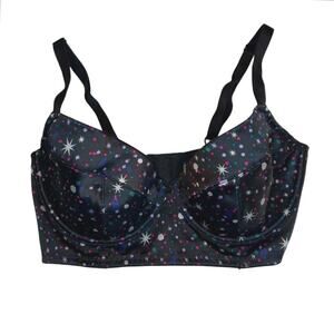 Victoria's Secret Very Sexy Longline Demi 34D Star Print Y2K